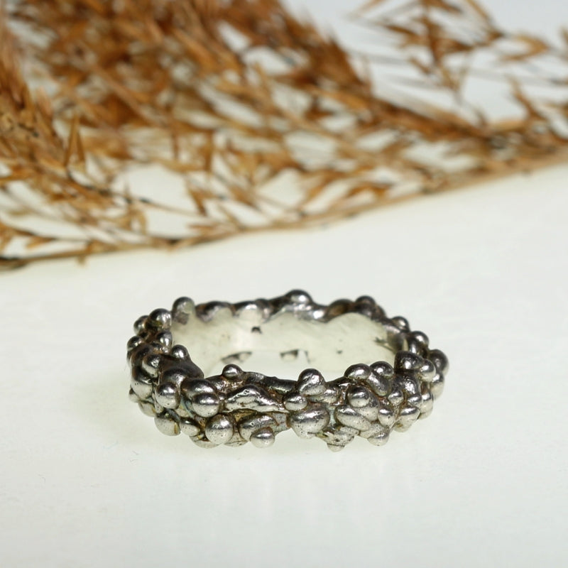 Prsten Simply metals "kapky"